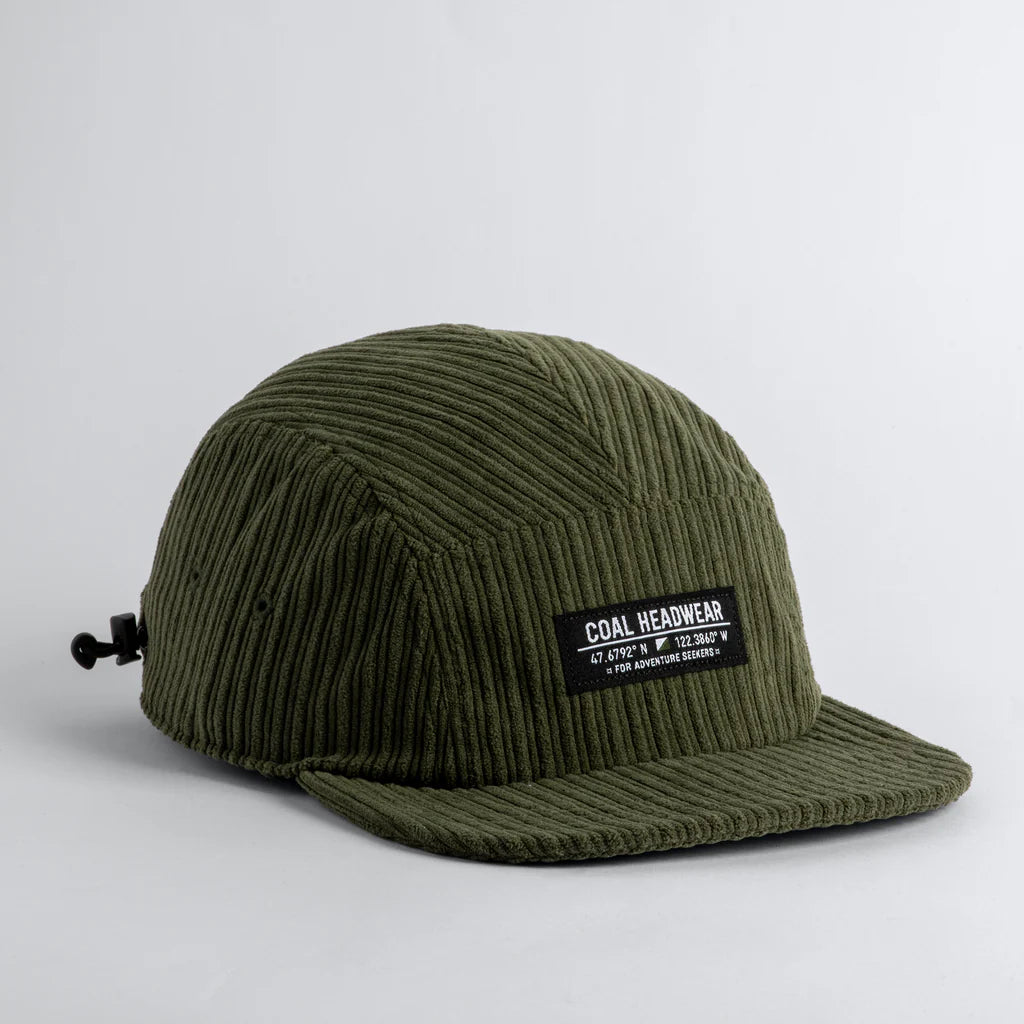 Coal 2025 Analog Hat - Olive Green Vintage Baseball Cap for Men & Women | Perfect for Outdoor Activities, Casual Wear, and Street Fashion