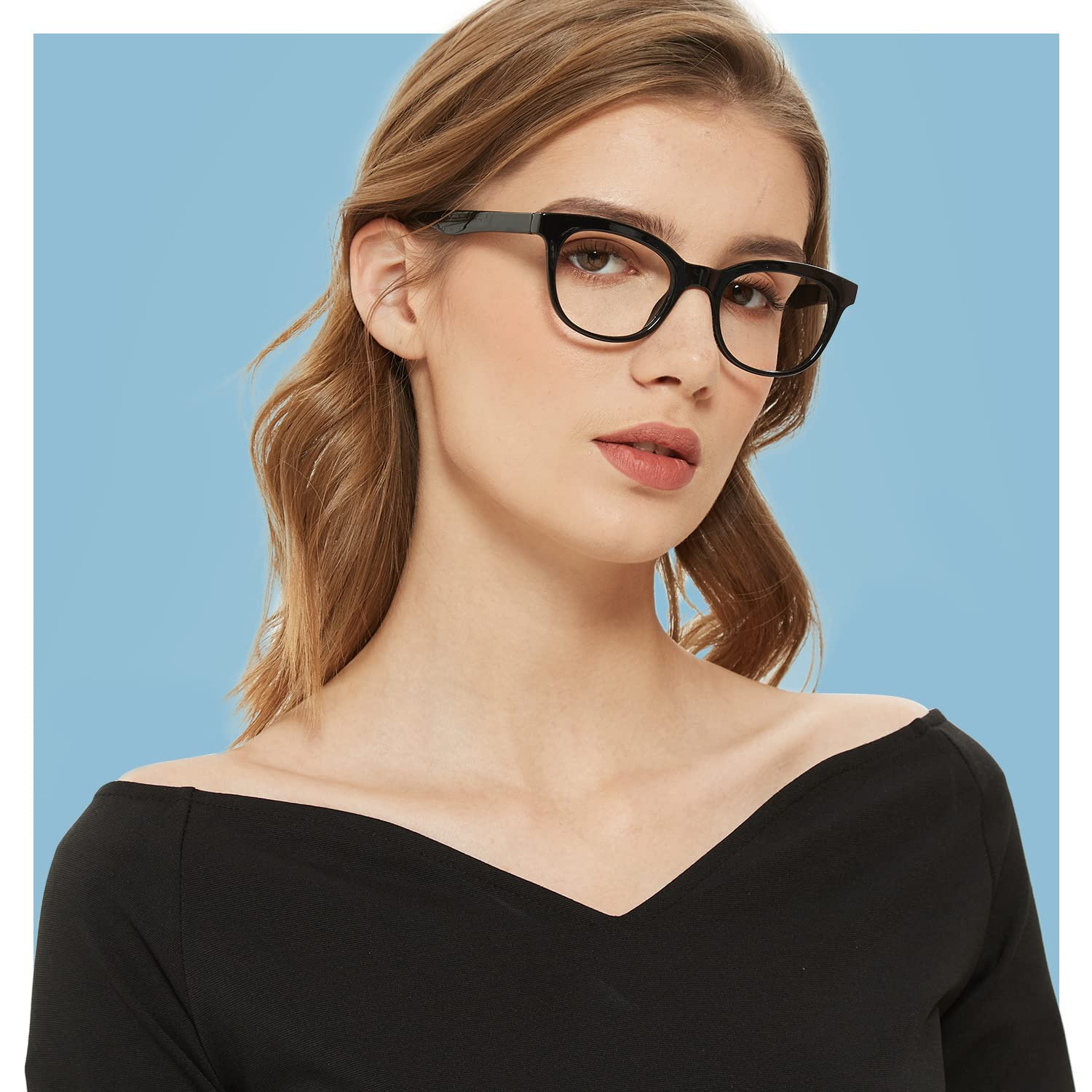 Blue Light Blocking Glasses for Women - 3 Pack Fashion Cat Eye Computer Reading Glasses with Anti-Blue Light Technology | Perfect for Office Work, Screen Time & Digital Eye Strain Relief