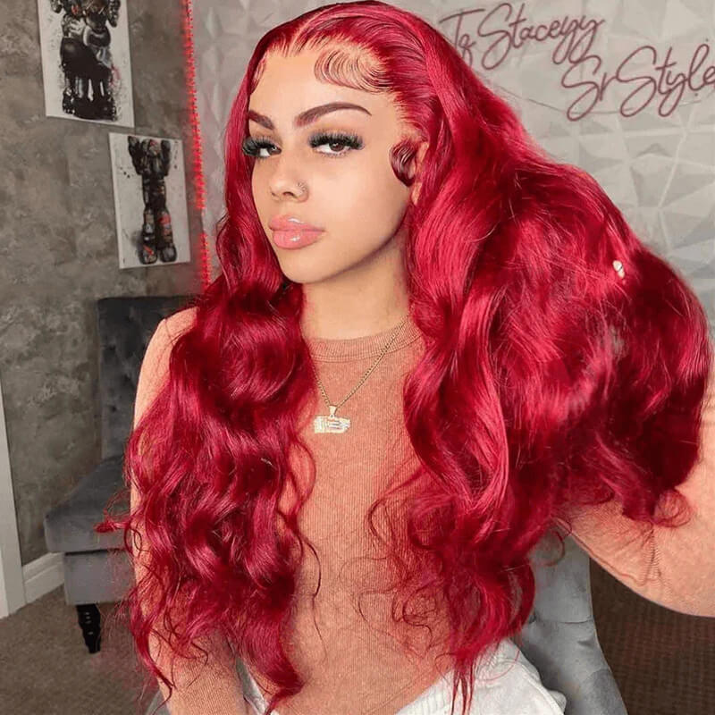 26inch Pre-Colored 13x6 Lace Frontal Wig - Body Wave/Straight Human Hair Wig for Black Women | Natural Look & Comfort | Perfect for Daily Wear, Parties & Special Occasions