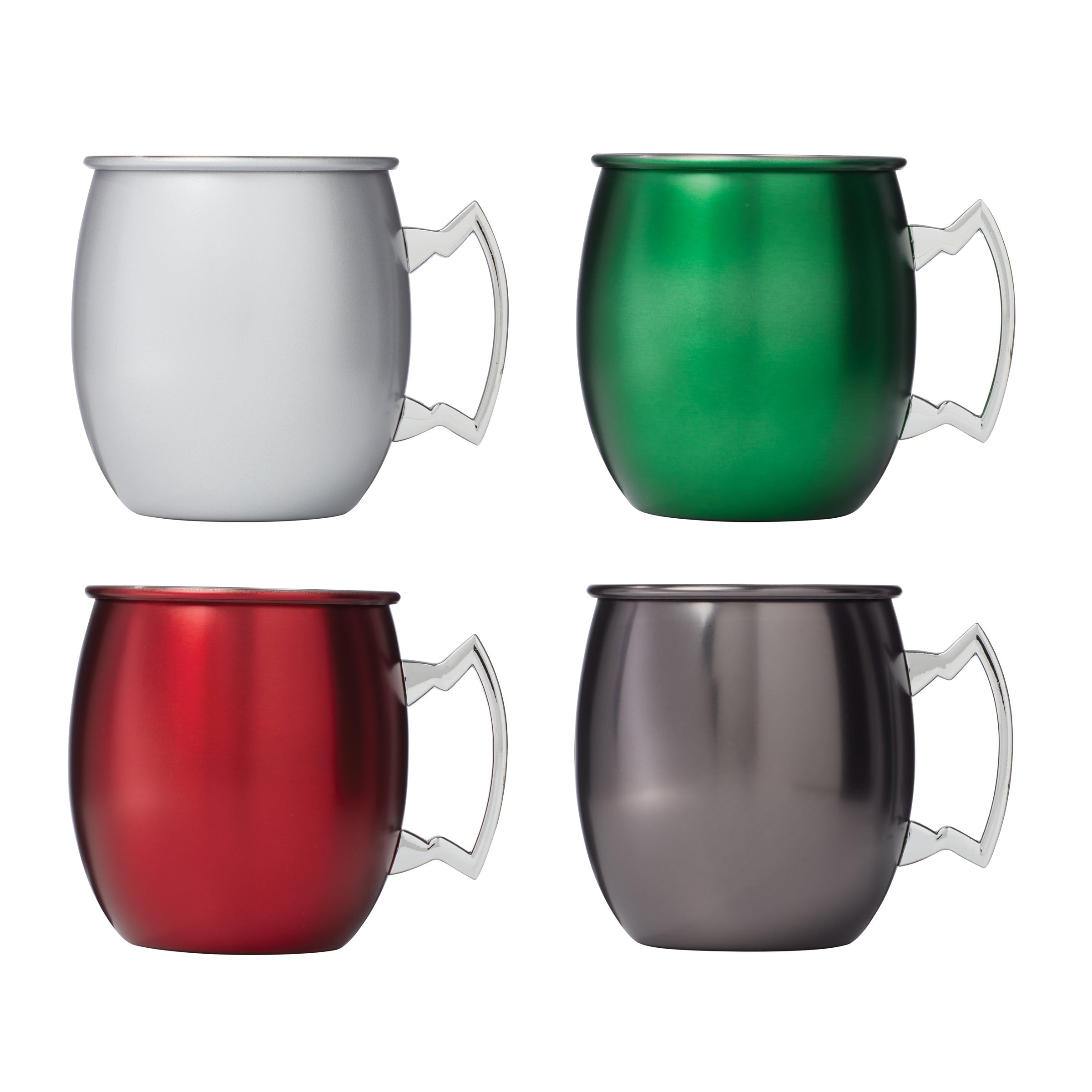 Premium Moscow Mule Copper Mugs Set of 4 - 16oz Stainless Steel Lined Cocktail Cups with Gift Box - Perfect for Christmas, Parties & Home Bar Entertaining
