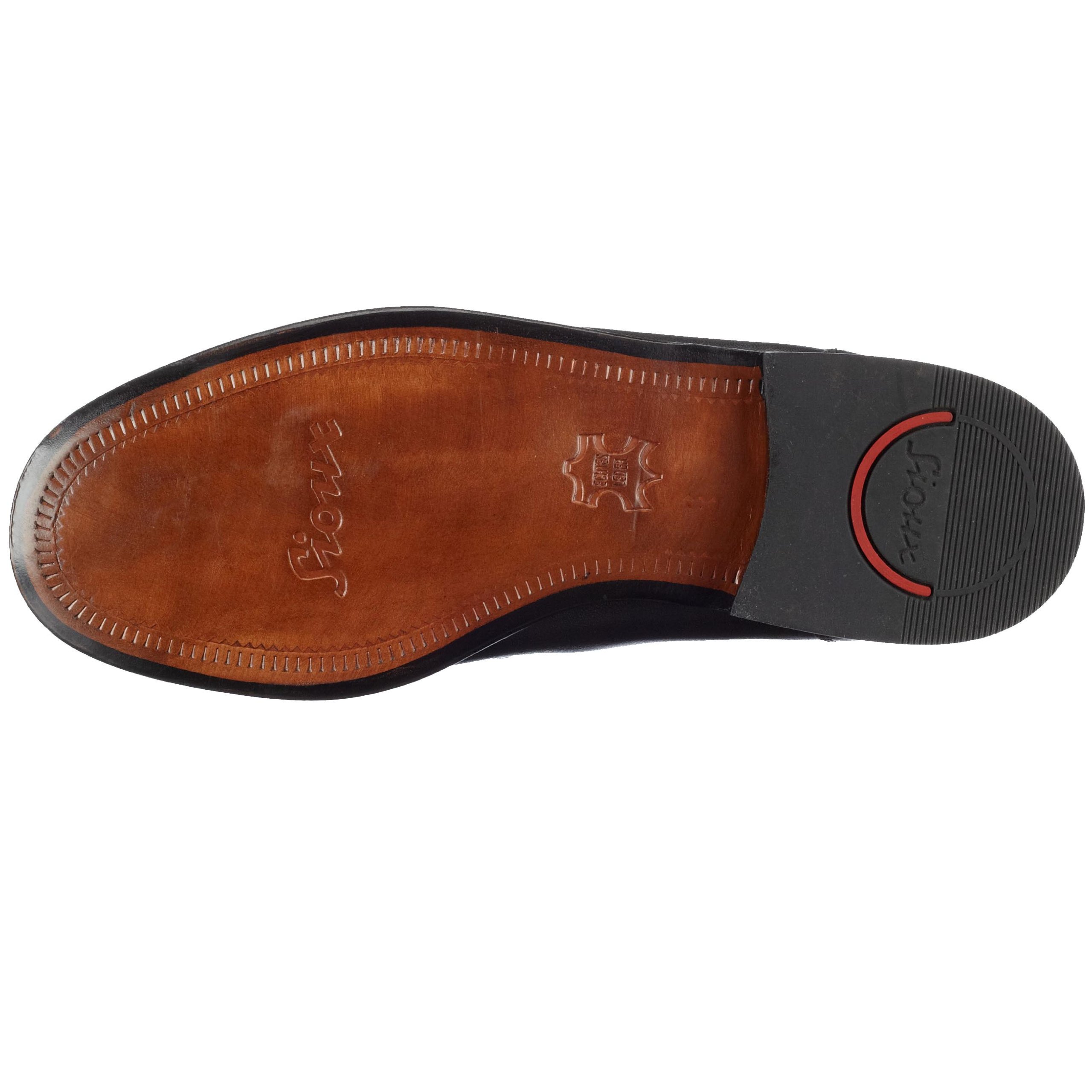Sioux Men's Genuine Leather Moccasins - Soft Sole Comfortable Native American Style Slip-On Shoes for Casual Wear, Indoor & Outdoor Use