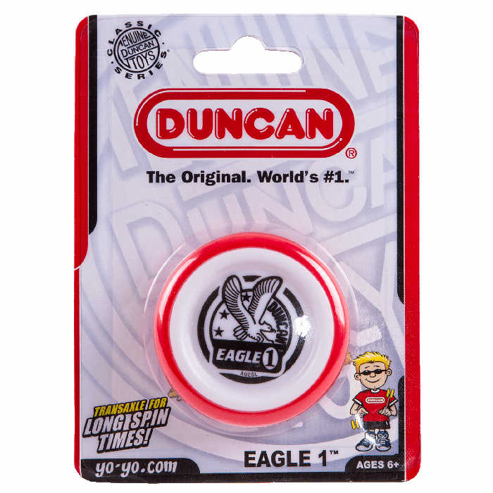 Duncan Eagle 1 Professional Yo-Yo for Beginners & Advanced Players - High Performance Yo-Yo with Adjustable String & Bearing System - Perfect for Tricks, Competitions & Stress Relief