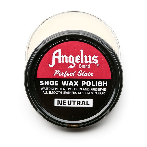 ANGELUS Premium Shoe Wax Polish - Leather Care & Shine for Dress Shoes, Boots & Accessories | Perfect for Formal Events, Work & Daily Shoe Maintenance