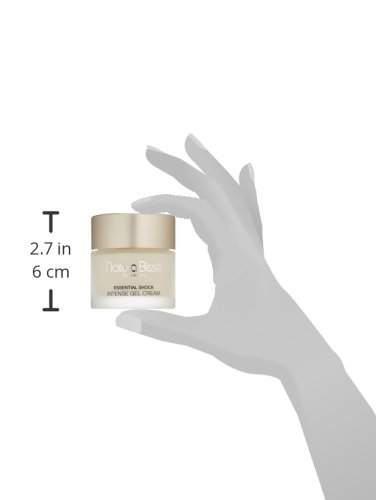 Natura Bissé Essential Shock Intense Gel Cream - Lightweight Firming Face Moisturizer for Hydration & Skin Tightening | All Skin Types | 2.5 Oz | Perfect for Daily Skincare Routine & Anti-Aging Treatment