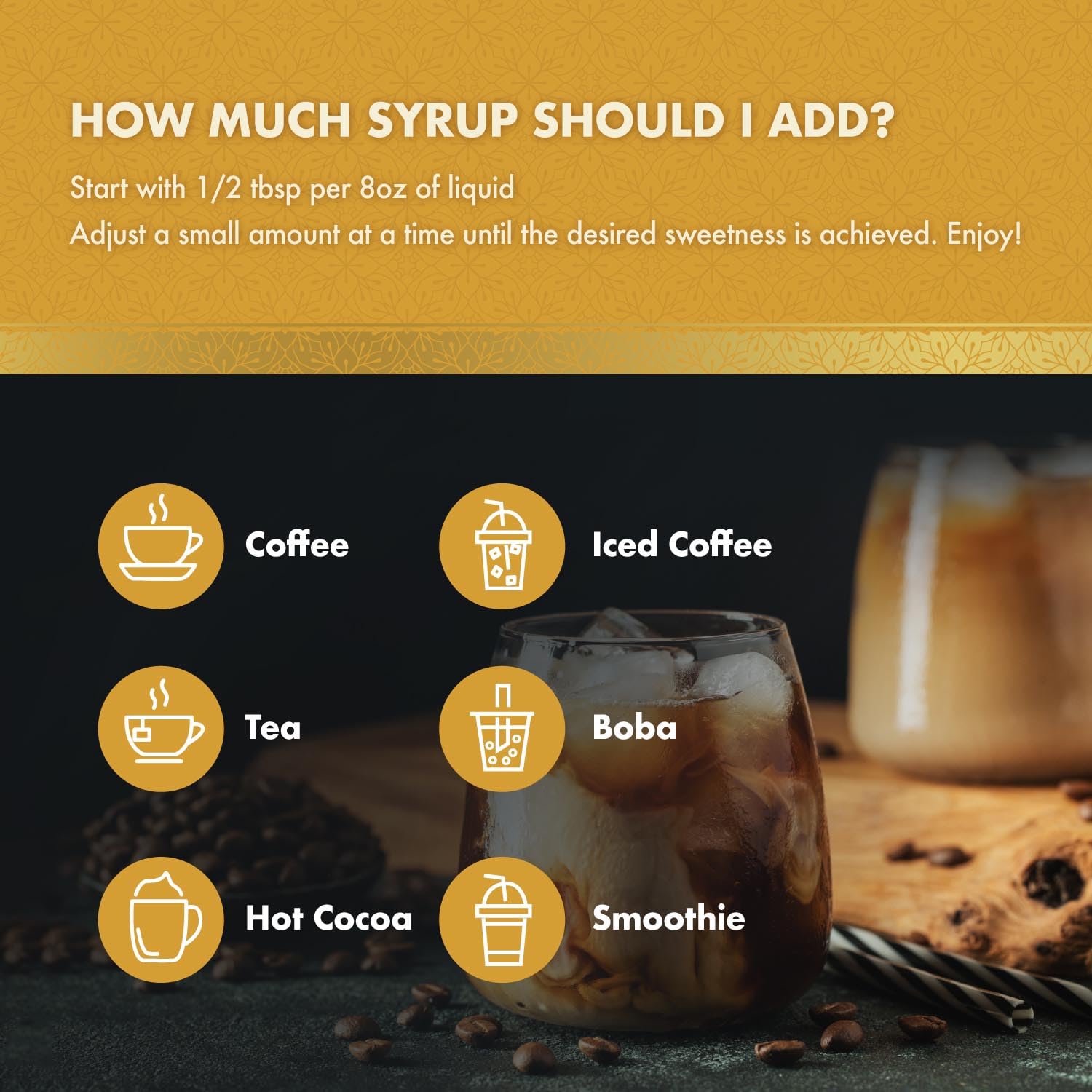 Sugar Free Pumpkin Spice Coffee Syrup by ChocZero - All Natural, Gluten Free Simple Syrup for Chai Latte, Protein Shakes & Baking - 25.4oz Bottle (Pack of 1) - Perfect for Fall Drinks, Desserts & Healthy Lifestyle