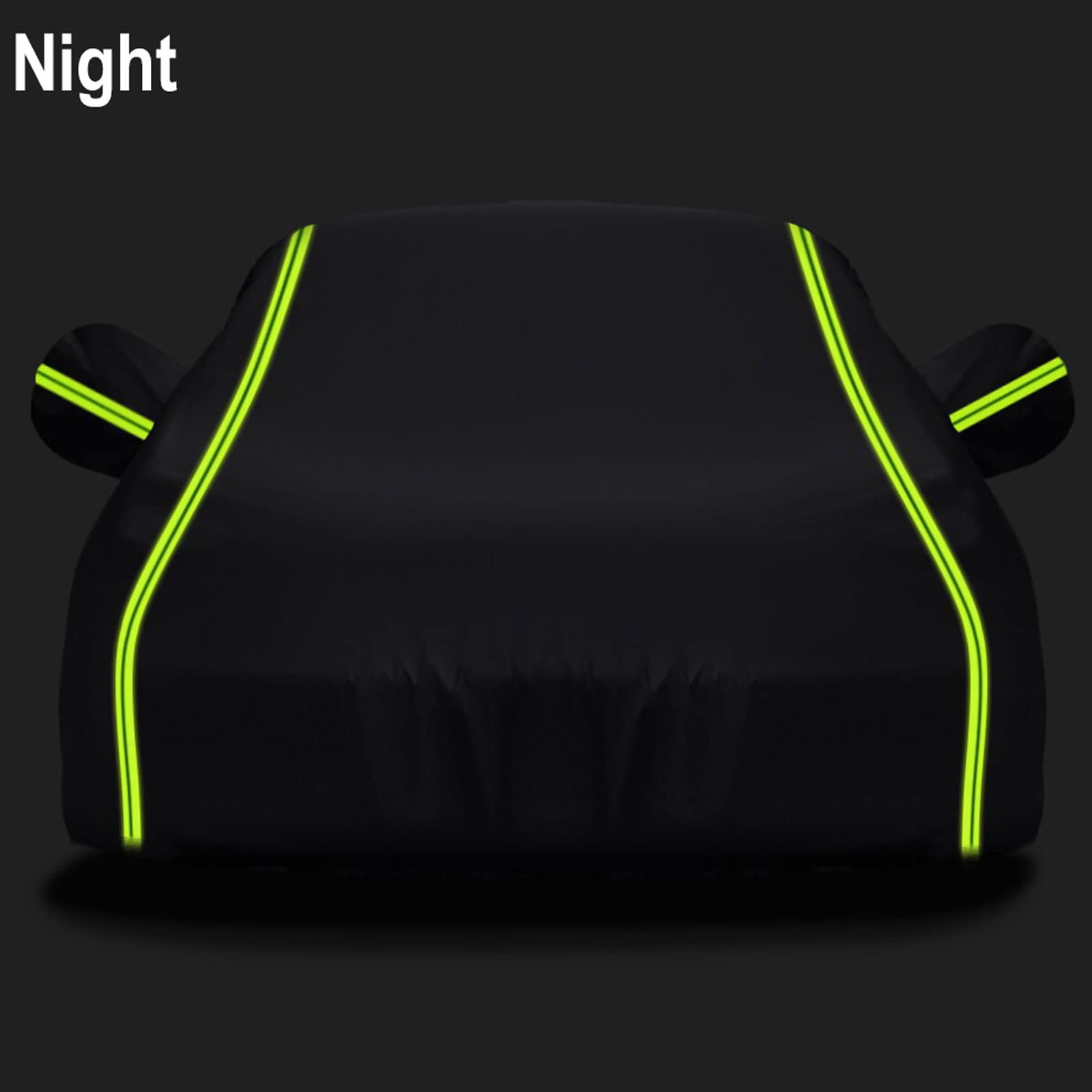 Premium Waterproof Windproof Dustproof Car Cover for Mercedes-Benz AMG GLE 63/GLE 63 S Coupe - Universal Full Protection with Door Zipper - Ideal for Outdoor Parking, Travel & Long-Term Vehicle Storage