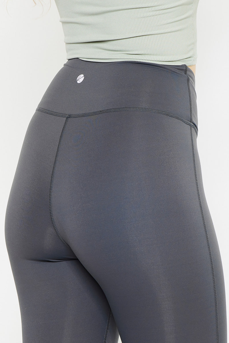 Venus Mid Rise Active Leggings for Women - High Waist Yoga Pants with Pockets - Perfect for Workout, Running, Gym & Lounge Wear