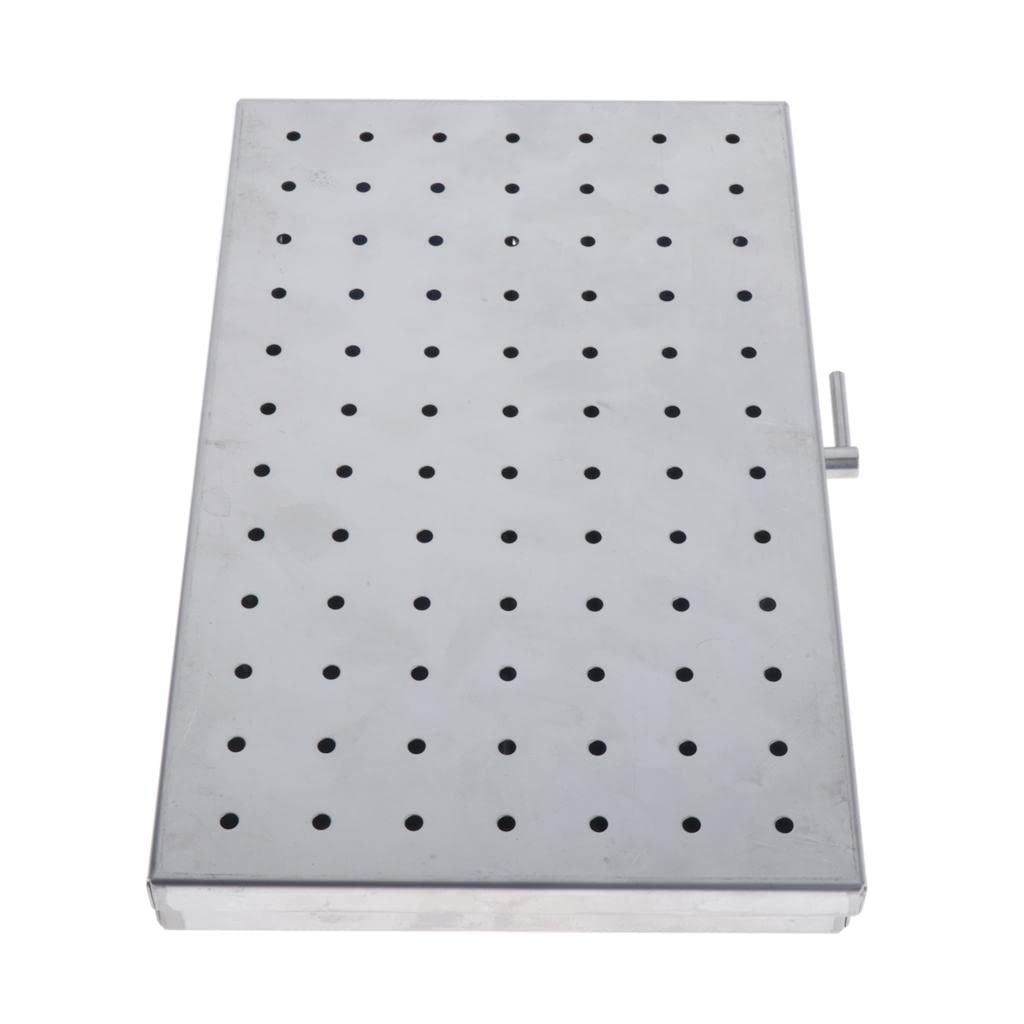 Jojomis Pro Instruments Silicone Disinfection Box Sterilizer Tray - Large UV Sanitizer for Dental Tools, Jewelry & Small Items (Silver & Blue) | Portable Germ-Free Storage for Home, Travel & Medical Use