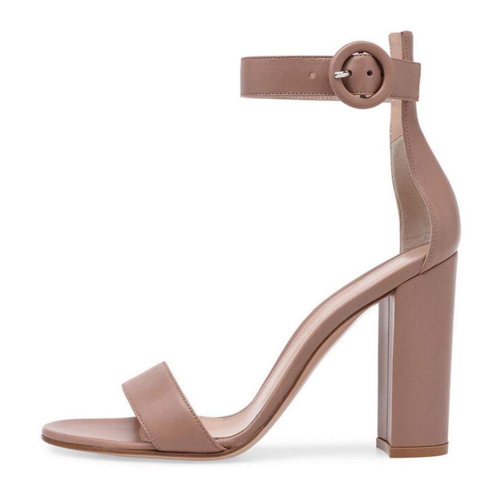 Women's Summer Sandals - Comfortable Casual Pumps with Ankle Strap Buckle | Handmade Ladies Slippers for Beach, Vacation & Everyday Wear