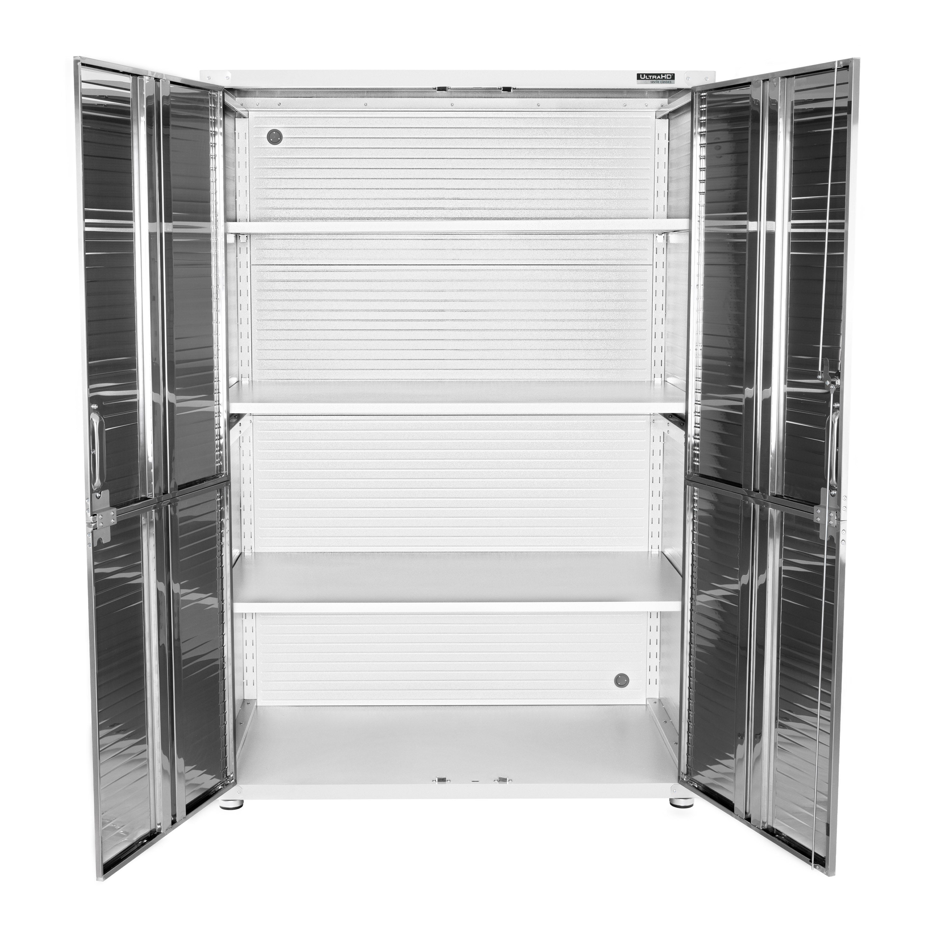 UltraHD® 7-Piece Storage Cabinet System - Premium Home & Office Organization Solution for Closet, Garage, and Living Room Storage Needs