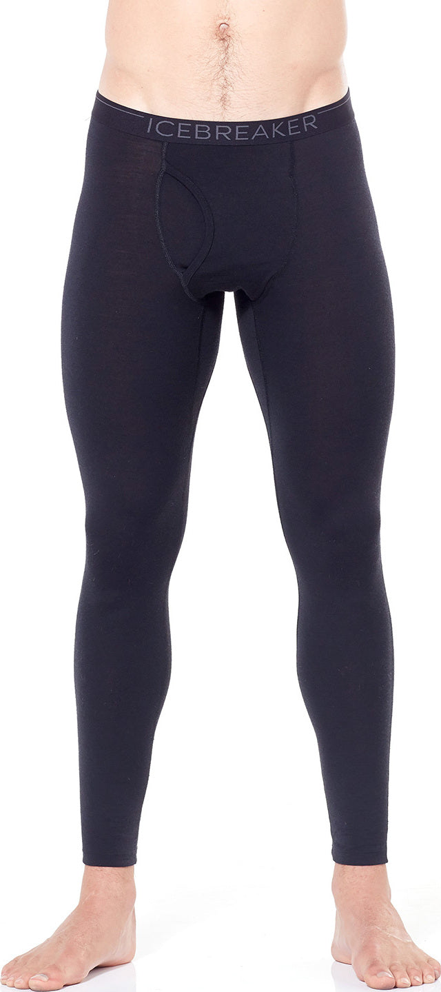 200 Oasis Men's Fly Leggings - Comfortable & Breathable Workout Pants for Running, Gym & Yoga | Premium Stretch Fabric with Convenient Fly Opening