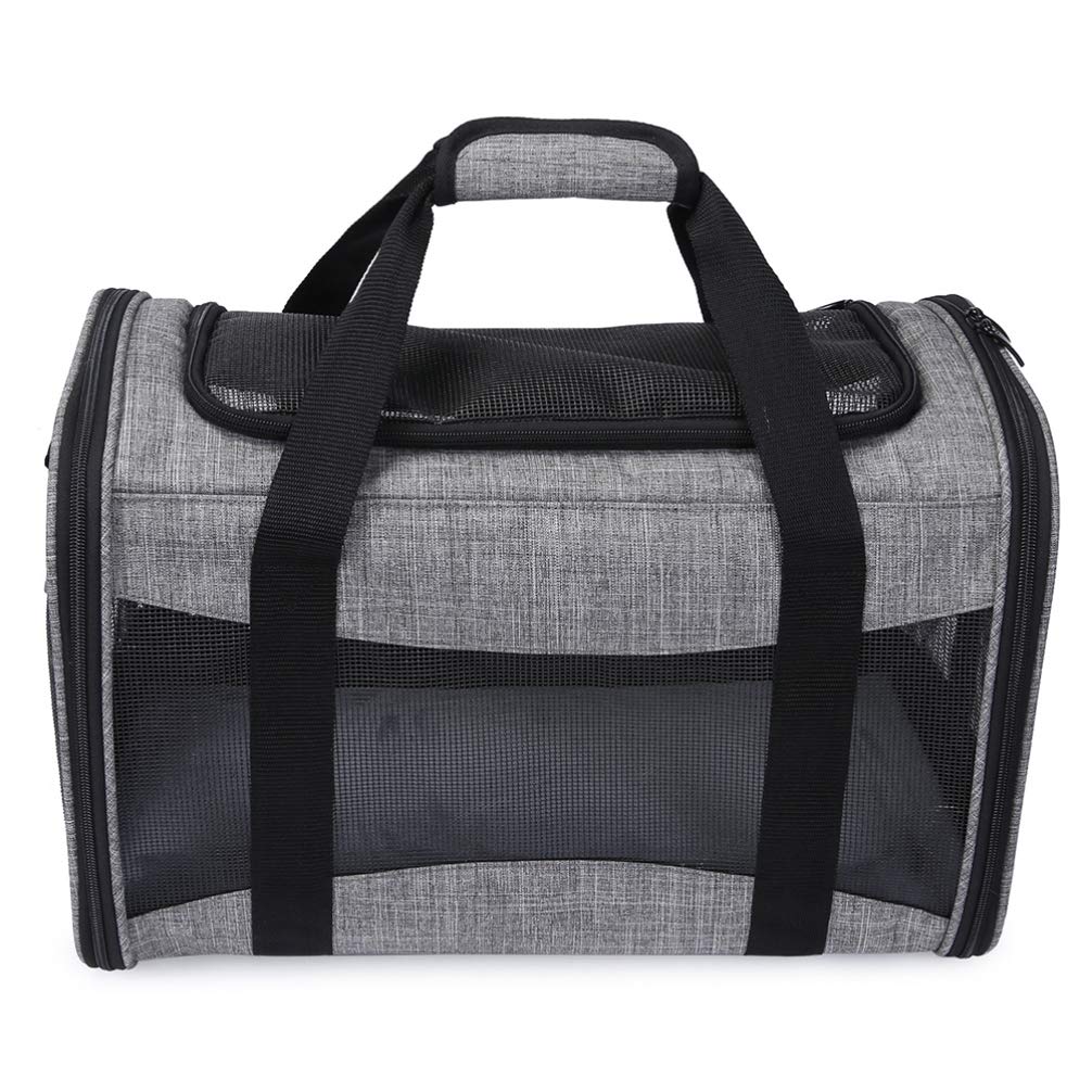 UKCOCO Large Clear Cat Carrier Backpack - Space Capsule Design for Outdoor Travel, Hiking & Vet Visits | Breathable & Durable Pet Transport for Cats & Small Dogs