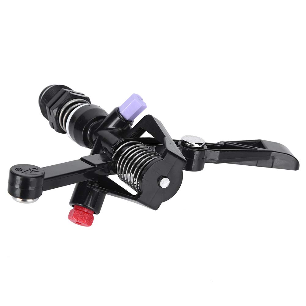 Rotating Irrigation Nozzle - Adjustable Water Sprinkler for Garden, Lawn, Farmland, and Forest Seedlings | Perfect for Wheat Fields, Tea Gardens & Agricultural Watering Systems