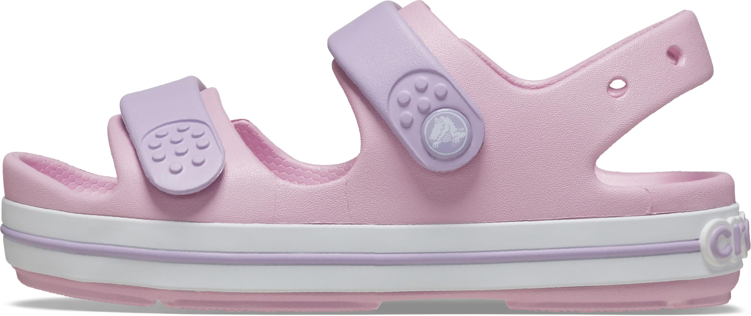 Crocs Unisex-Child Crocband Cruiser Sandals for Toddler & Little Kid - Comfortable Water Shoes for Beach, Pool & Outdoor Play