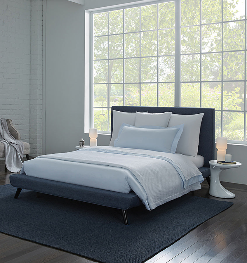 Celeste Soft & Breathable Flat Sheet - 100% Cotton Bed Sheet Set for Comfortable Sleep - Perfect for Home, Hotel, and Guest Room Use