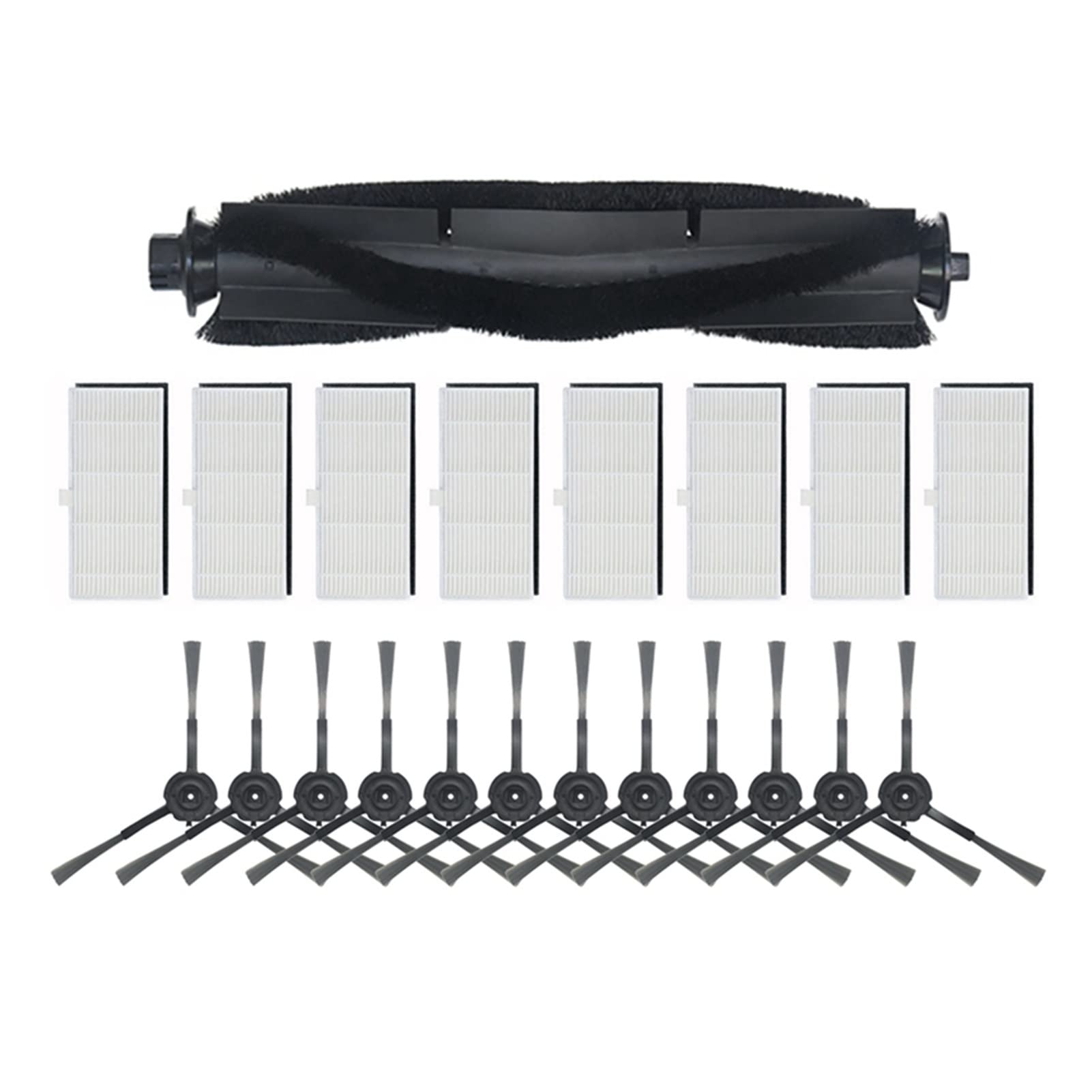 VIOMI S9 Vacuum Cleaner Replacement Parts Kit - Main Rolling Brushes, Side Brushes & Filters - Compatible with VIOMI S9 Robot Vacuum - Multicolor Home Appliance Accessories for Deep Cleaning & Maintenance