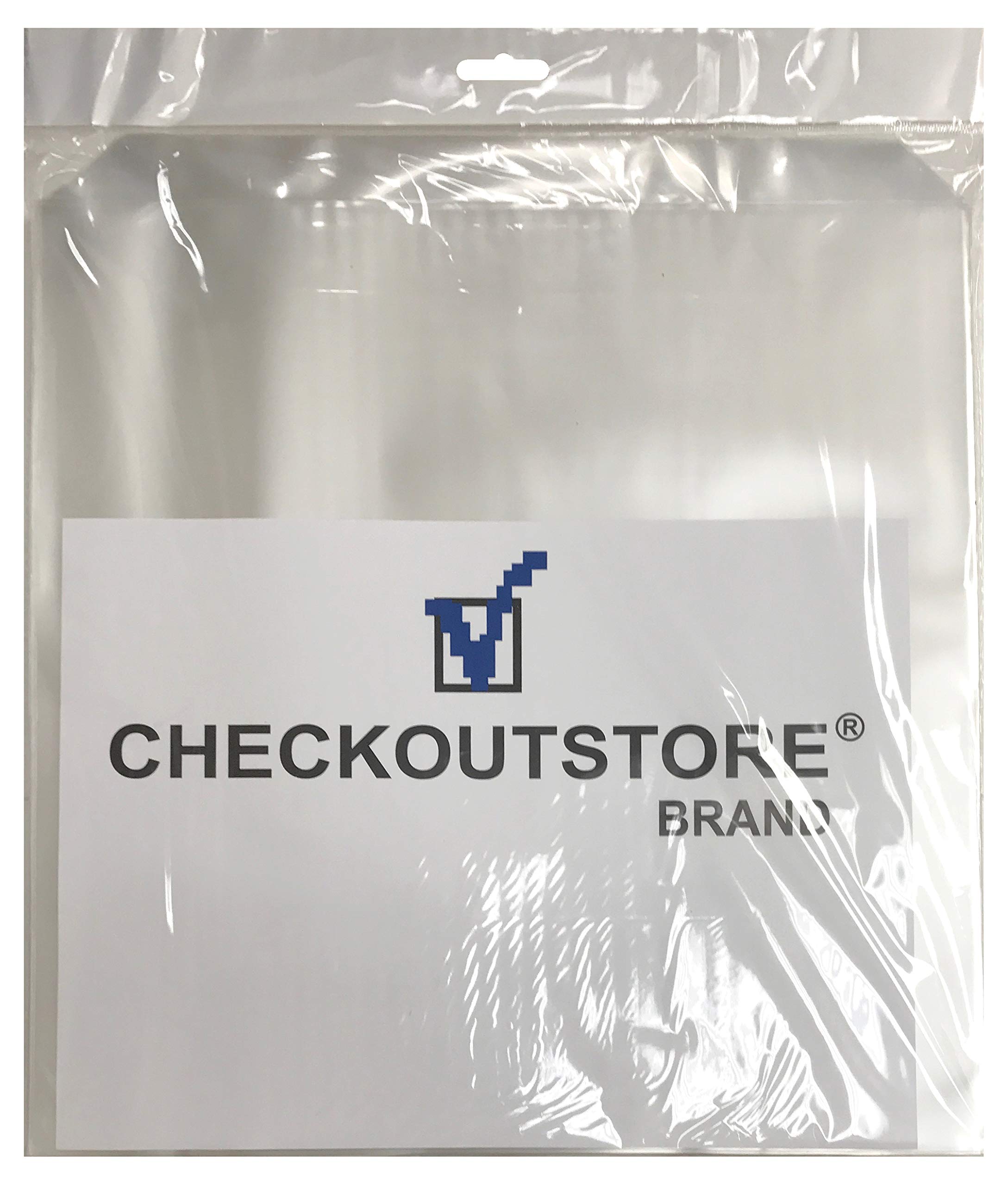 1000 Clear Plastic CPP Sleeves for 12