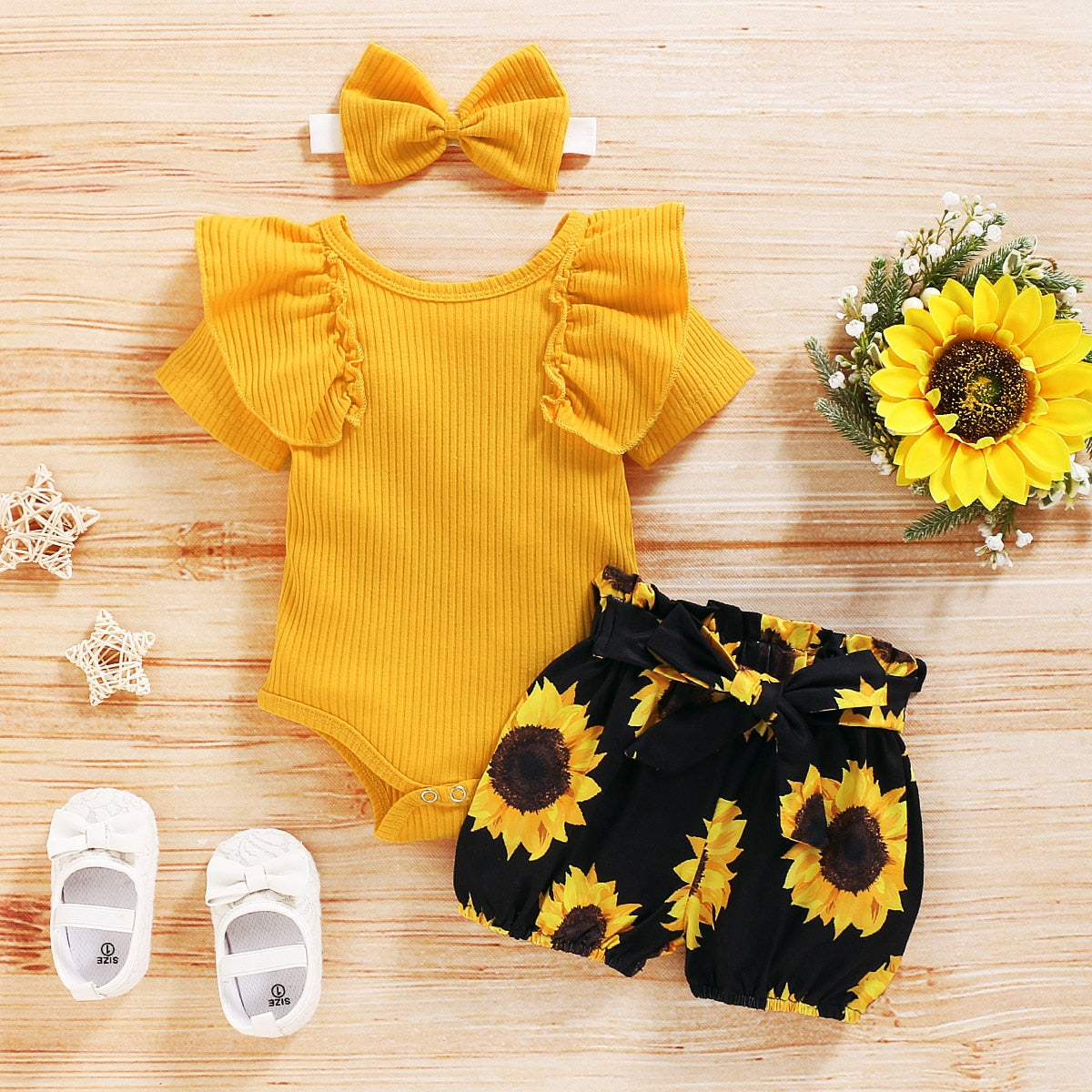 Sunny Days Infant Charm Set - Adorable Baby Jewelry for Newborns & Toddlers - Perfect for Christenings, Birthdays & Special Occasions