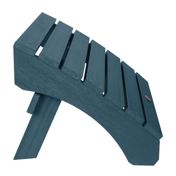 Premium Outdoor Folding Adirondack Ottoman - Waterproof Patio Footrest & Garden Lounge Chair Accessory for Deck, Poolside & Backyard Relaxation