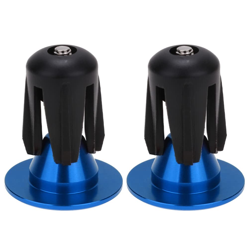 BESPORTBLE Bike Handlebar End Plugs - 1 Pair Durable Road & Mountain Bicycle Handlebar Accessories, Safety Bar End Caps for Cycling Protection | Perfect for Commuting, Trail Riding & Urban Cycling