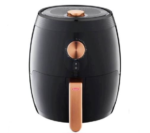 Europace EAF 5320V 3.2L Air Fryer Rose Gold - Healthy Oil-Free Cooking for Family Meals, Snacks & Quick Dinners - Perfect for Roasting, Baking & Frying with Less Fat