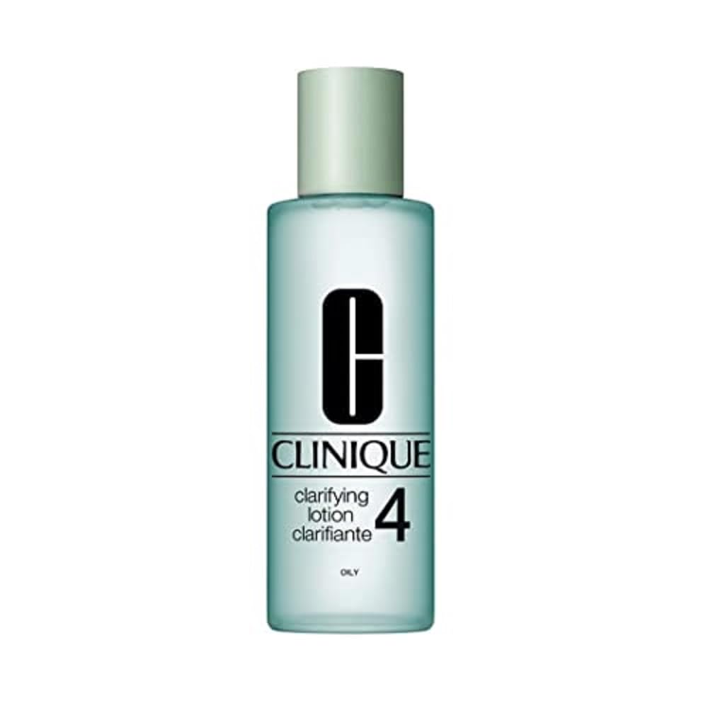 Clinique 3-Step Clarifying Lotion Face Exfoliator for Oily Skin - Alcohol-Free Toner with Salicylic Acid | Gently Removes Dead Skin Cells & Unclogs Pores | Perfect for Daily Skincare Routine & Acne-Prone Skin