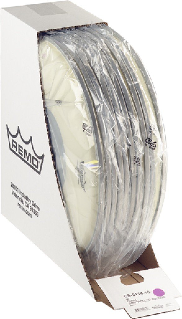 Remo Controlled Sound Coated Drum Batter Head - 14 Inch Diameter with Black Dot - 10 Pack for Professional Drummers & Live Performances