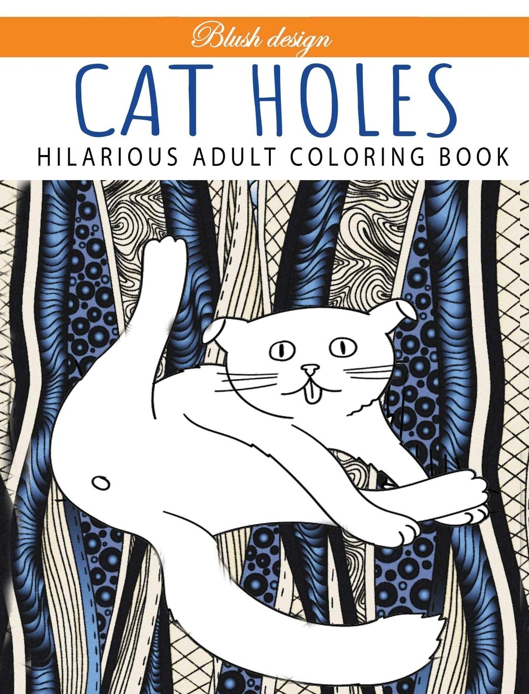Funny Cat Coloring Book for Adults - Stress Relief & Relaxation | Perfect for Gifts, Art Therapy & Creative Hobbies