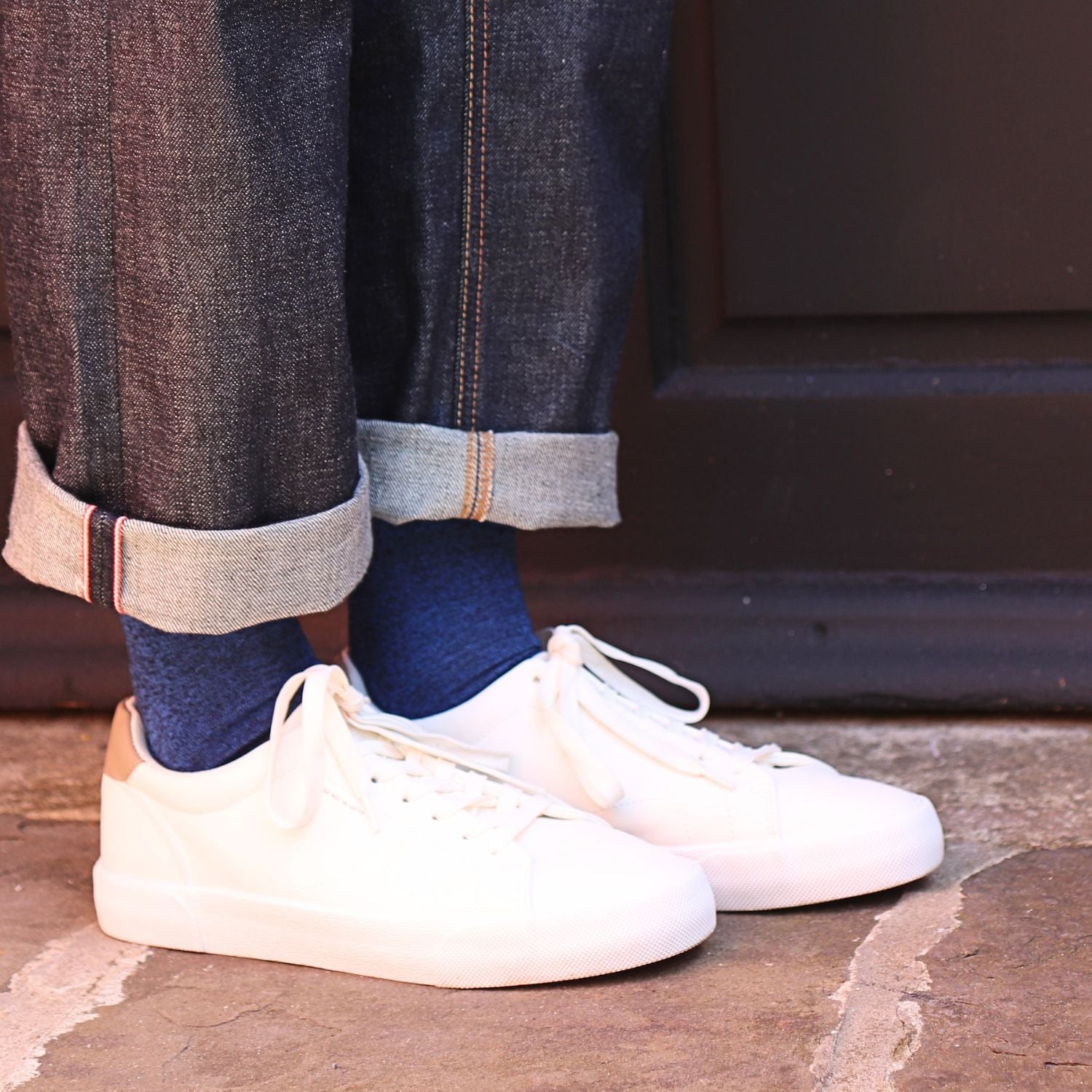 Premium Men's Marl Cotton Socks - Soft Breathable Casual & Athletic Socks for Everyday Wear, Gym, Running & Outdoor Activities