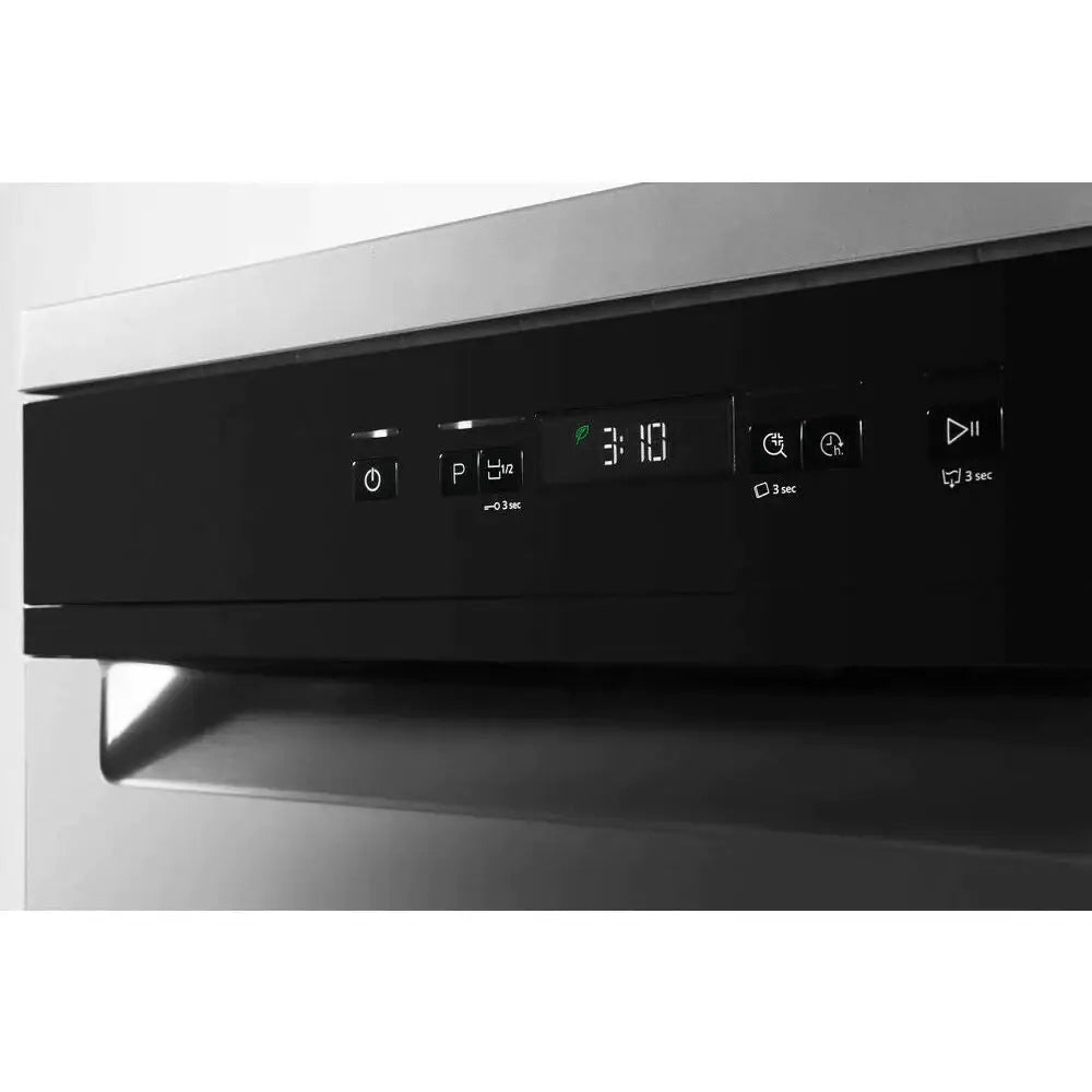 Whirlpool WFC3C26XAUS 60cm Freestanding Dishwasher - Energy Efficient, Quiet Operation, Large Capacity - Perfect for Kitchens, Apartments, and Small Spaces