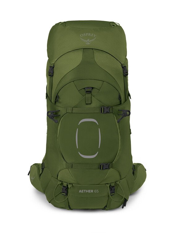 Osprey Aether 65 Extended Fit Backpack - Lightweight Hiking Pack for Men & Women, 65L Capacity for Multi-Day Treks & Outdoor Adventures