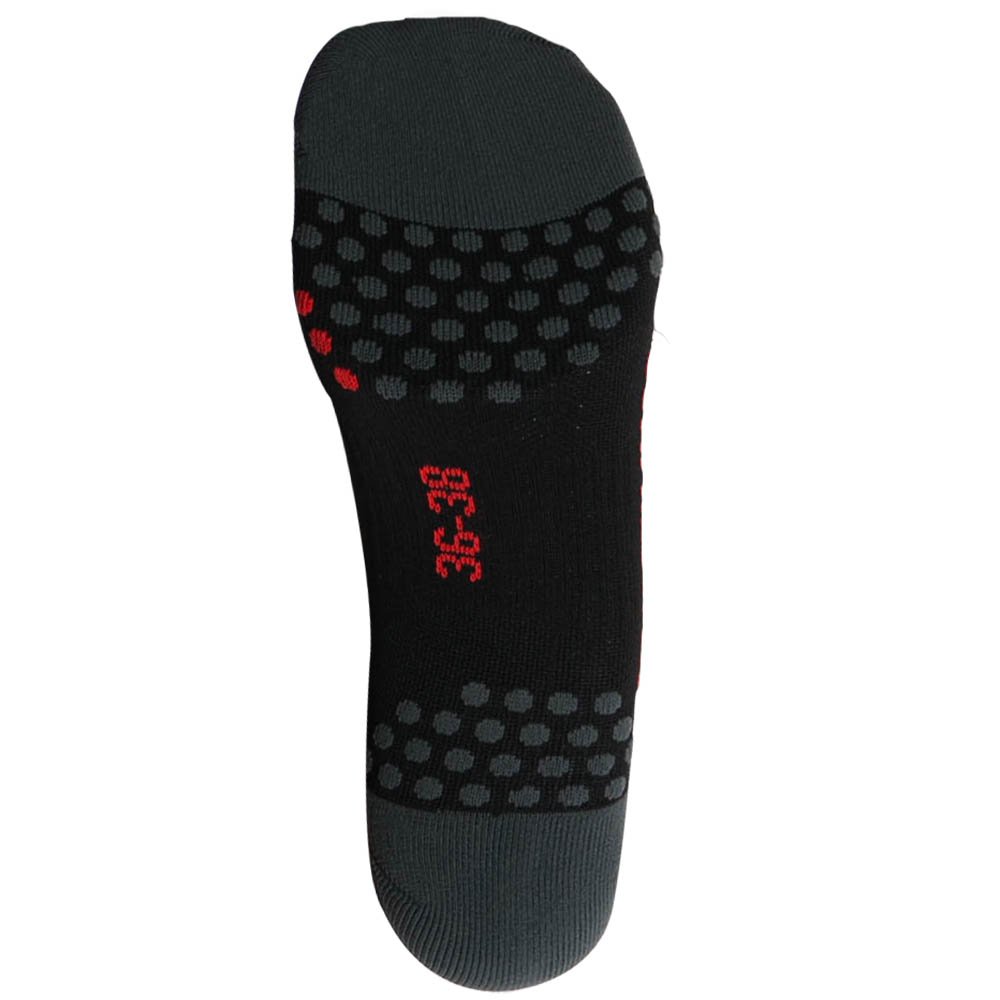 Breathable Compression Ankle Socks for Running & Sports - Moisture Wicking, Cushioned Dot Padding - Ideal for Jogging, Gym Workouts & Outdoor Activities