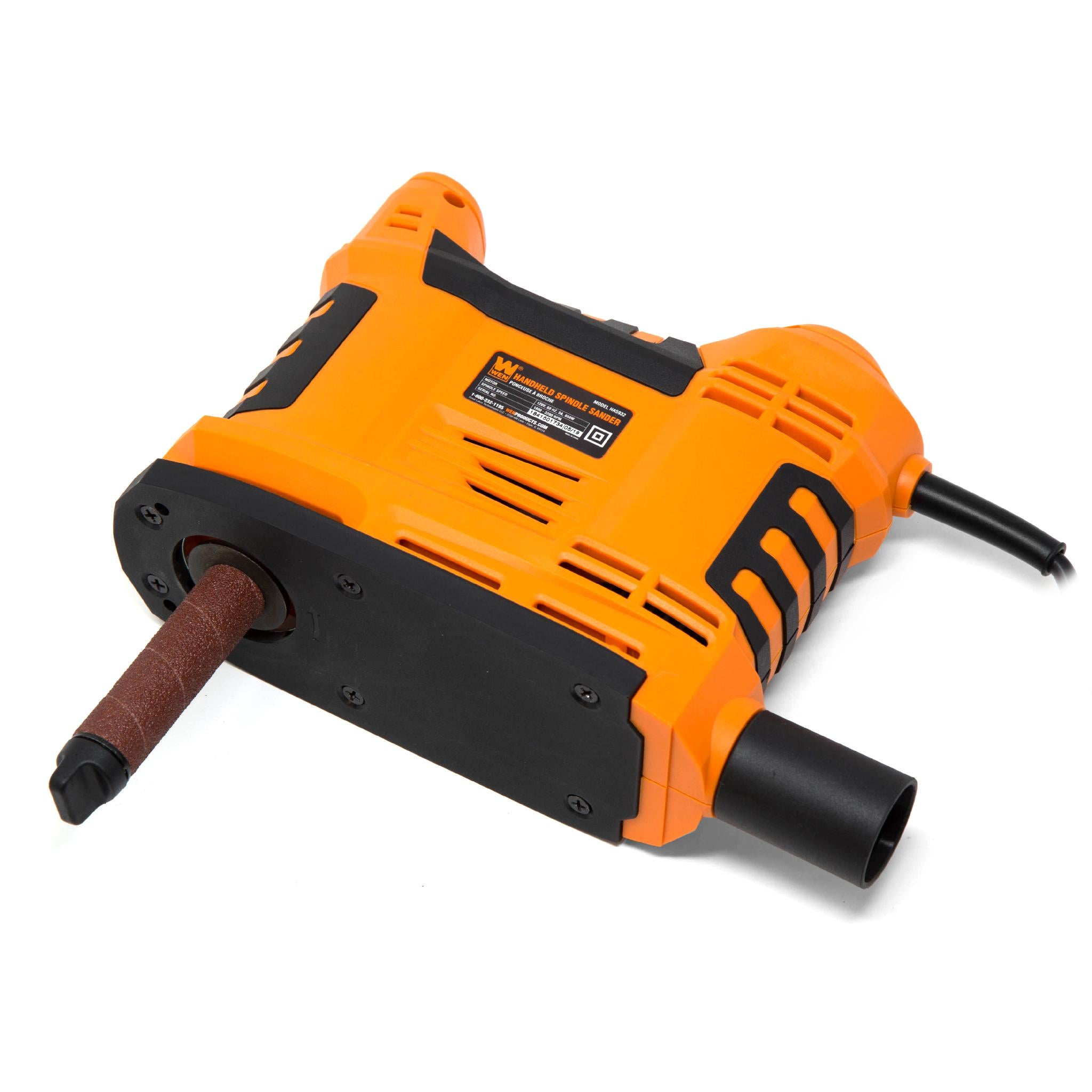 WEN HA5932 5 Amp Variable Speed Oscillating Spindle Sander - Portable Woodworking Tool for Sanding Curves, Contours & Edges - Perfect for DIY Projects & Professional Woodworkers