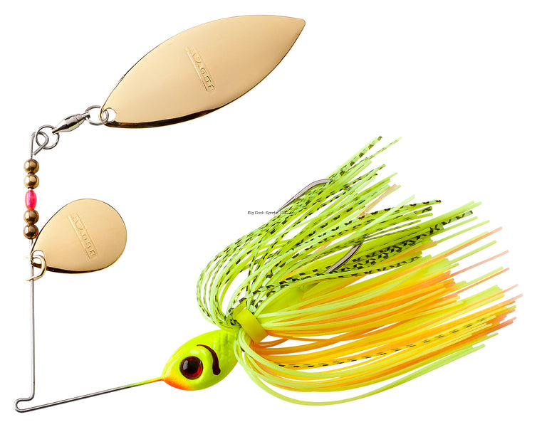Booyah Tandem Blade Spinnerbait - Premium Bass Fishing Lures for Freshwater & Saltwater - Ideal for Casting, Trolling, and Tournament Fishing