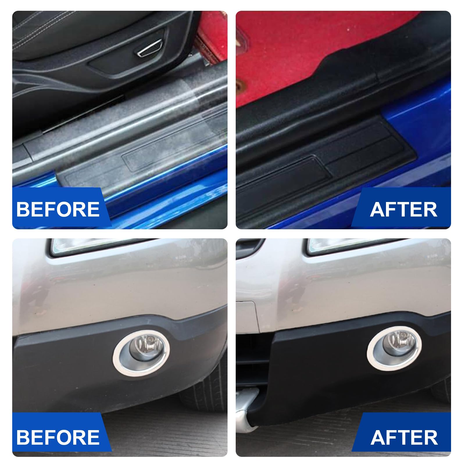 Car Rubber Seal Protectant & Plastic Restorer - 100ml | Prevents Cracking & Drying | Ideal for Car Seals, Trim & Plastic Parts | Long-Lasting Protection for Vehicles