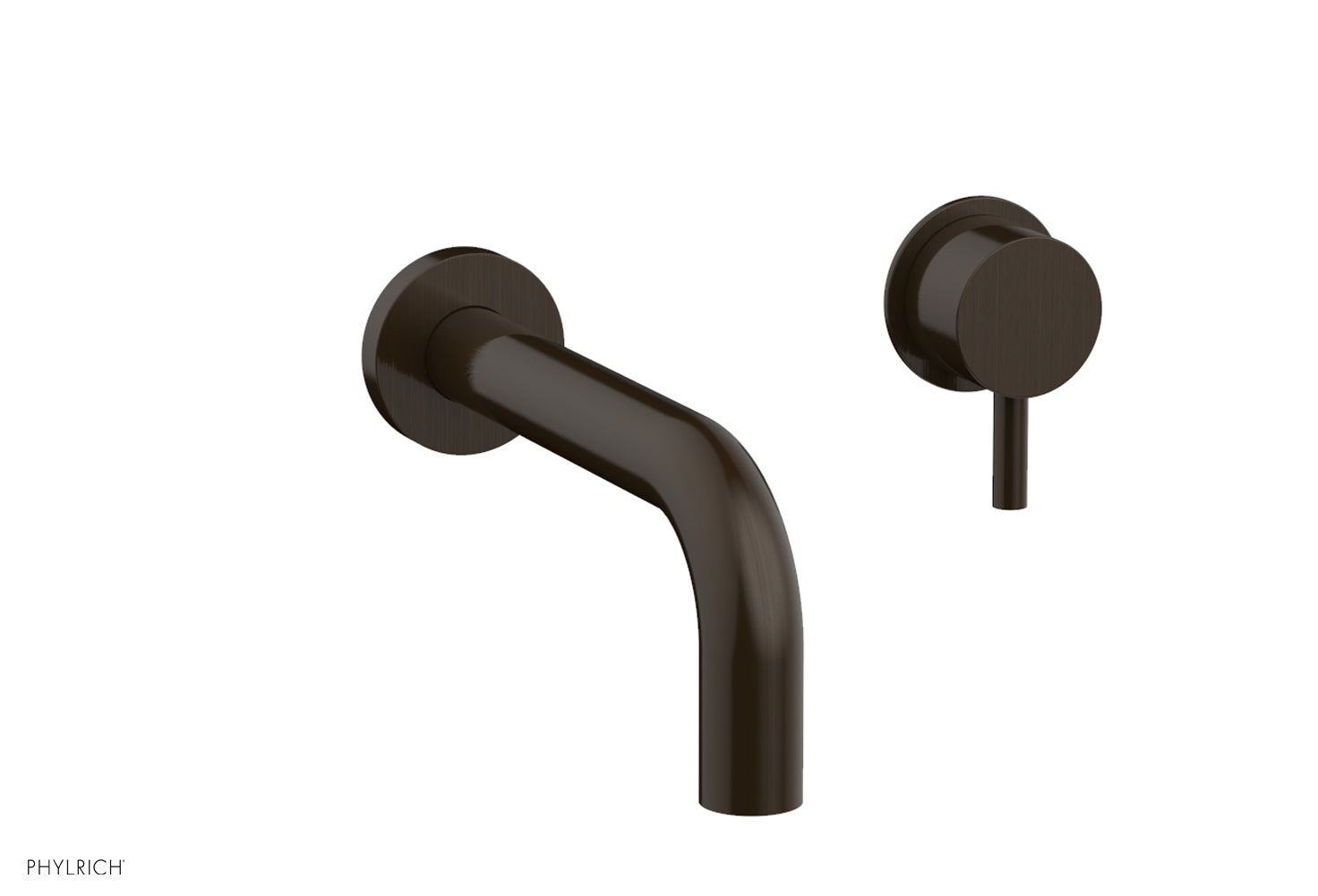 Basic II Single Handle Wall Mount Lavatory Faucet Set with Lever Handle - Model 230 15 - Perfect for Bathroom Sink, Powder Room, and Guest Bath Installation
