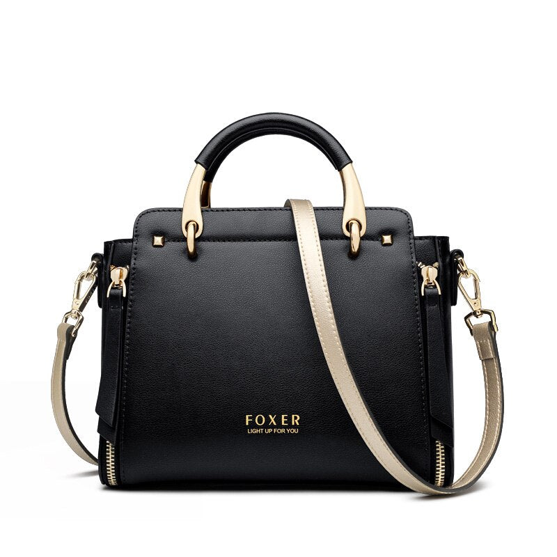 Premium Women's Split Leather Handbags - Fashionable Crossbody & Shoulder Bags for Work, Travel & Everyday Use