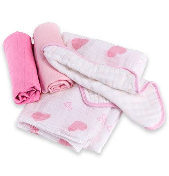 Lulujo Baby Gift Set - Newborn Essentials & Keepsake Box - Perfect for Showers, Birthdays & Christenings