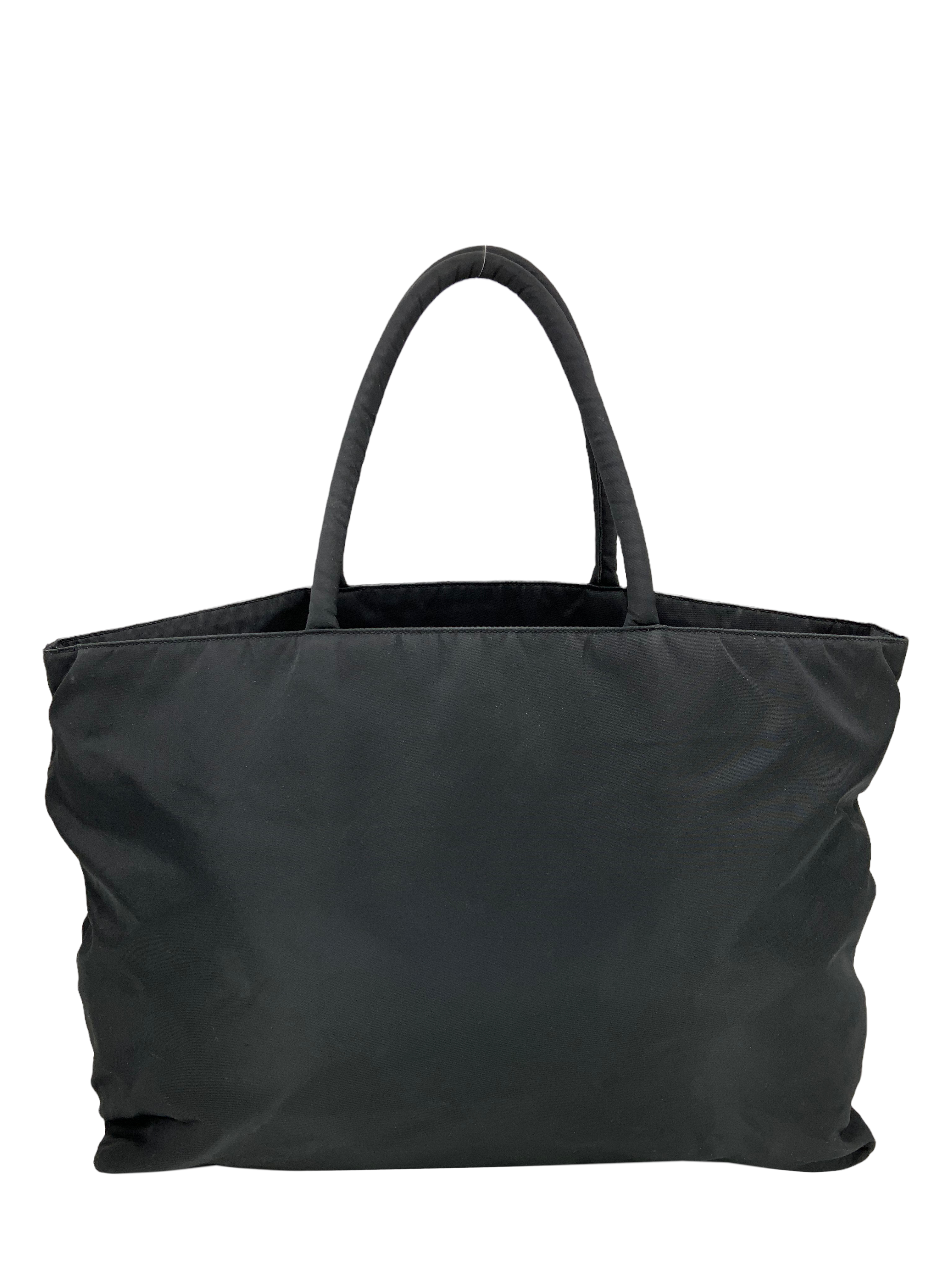 Prada Tessuto Nylon Large Tote Bag for Women | Luxury Designer Handbag | Waterproof & Lightweight | Perfect for Work, Travel & Everyday Use