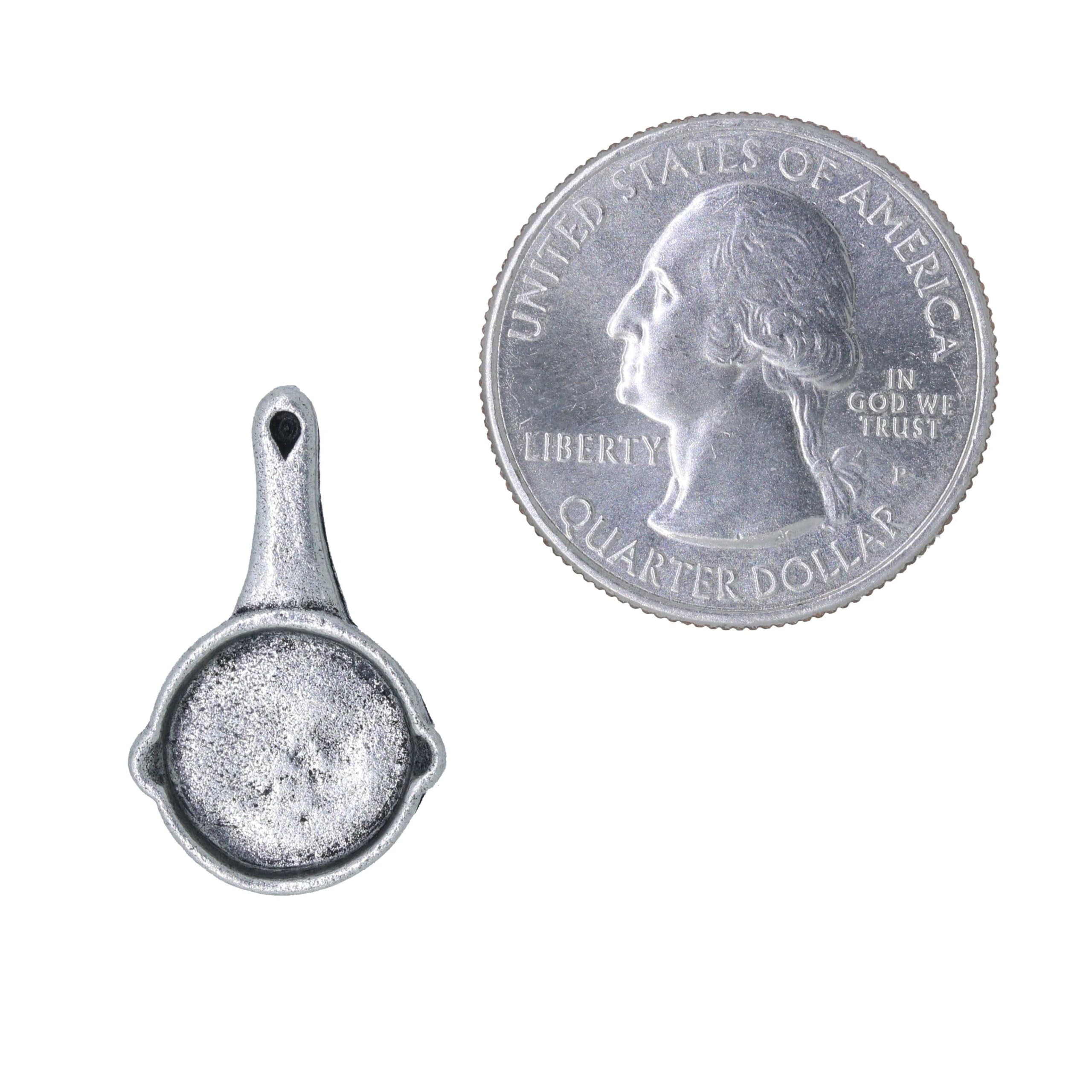 Jim Clift Design Frying Pan Lapel Pin - Unique Kitchen-Themed Enamel Pin for Chefs & Food Lovers - Perfect for Aprons, Hats & Jackets