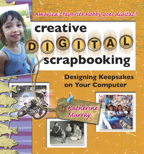 Creative Digital Scrapbooking Kit - Design Beautiful Photo Albums & Memory Keepsakes on Computer - Perfect for Family Albums, Wedding Memories & Baby Books