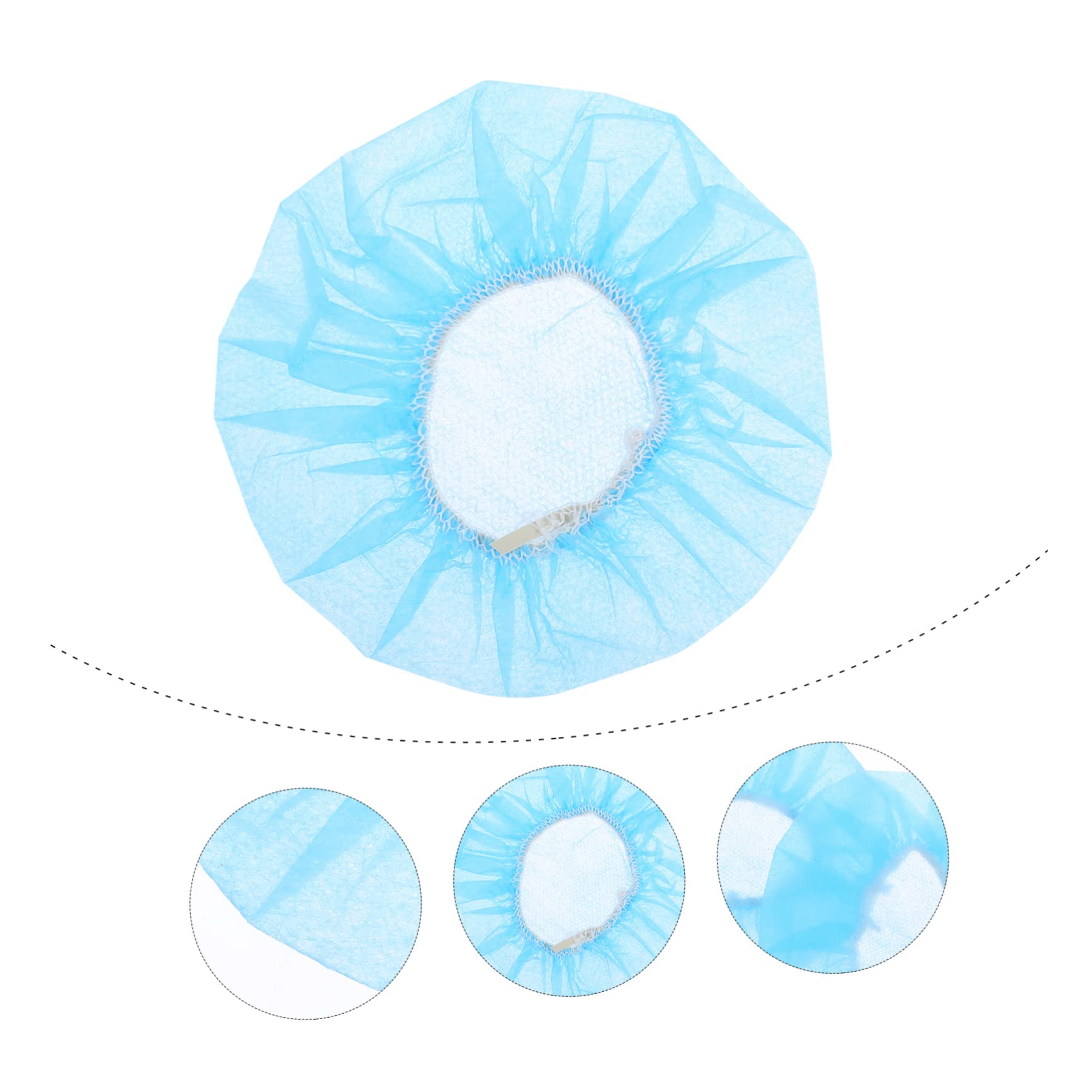 Gadpiparty Disposable Headset Covers 100 Pack - Breathable Ear Cushion Covers for Gaming Headphones, Anti-Sweat & Hygienic Protection - Perfect for Gamers, Gym, Office & Travel Use