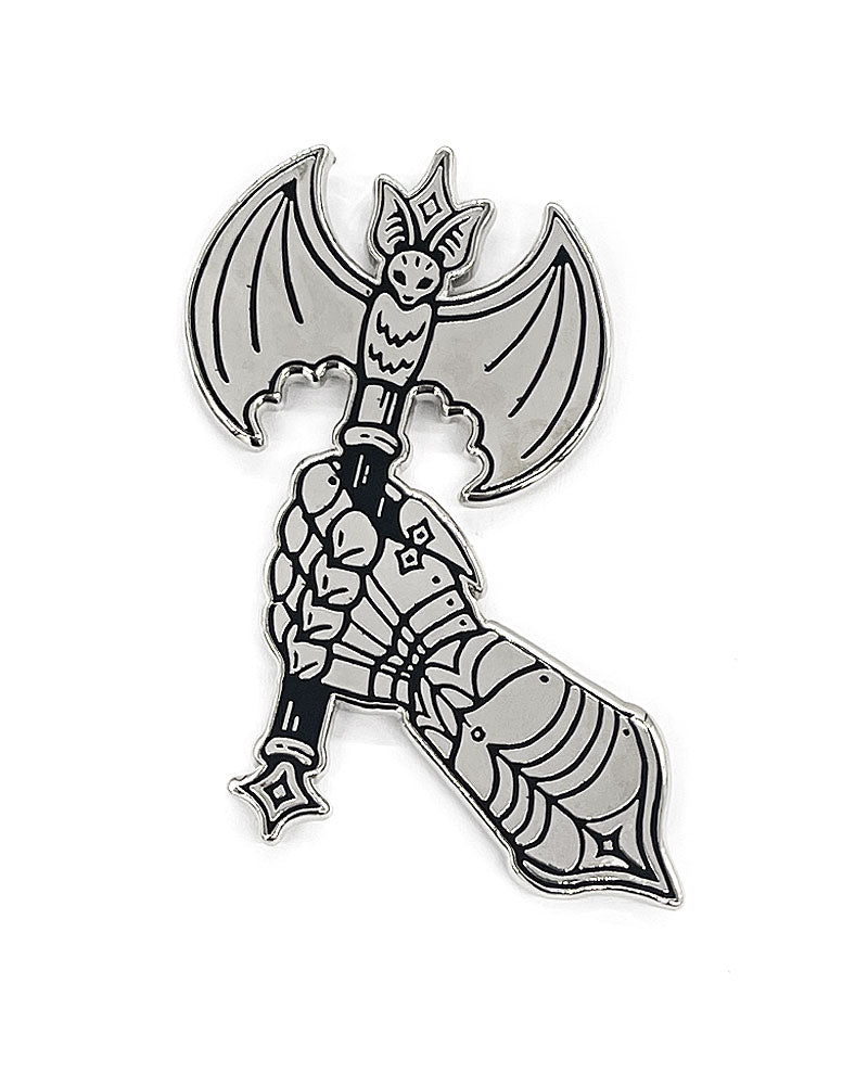 Viking Battle Axe & Gauntlet Set - Large Medieval Collectible Pin for Cosplay, LARP, and Historical Reenactment - Perfect for Costume Accessories and Gift Giving