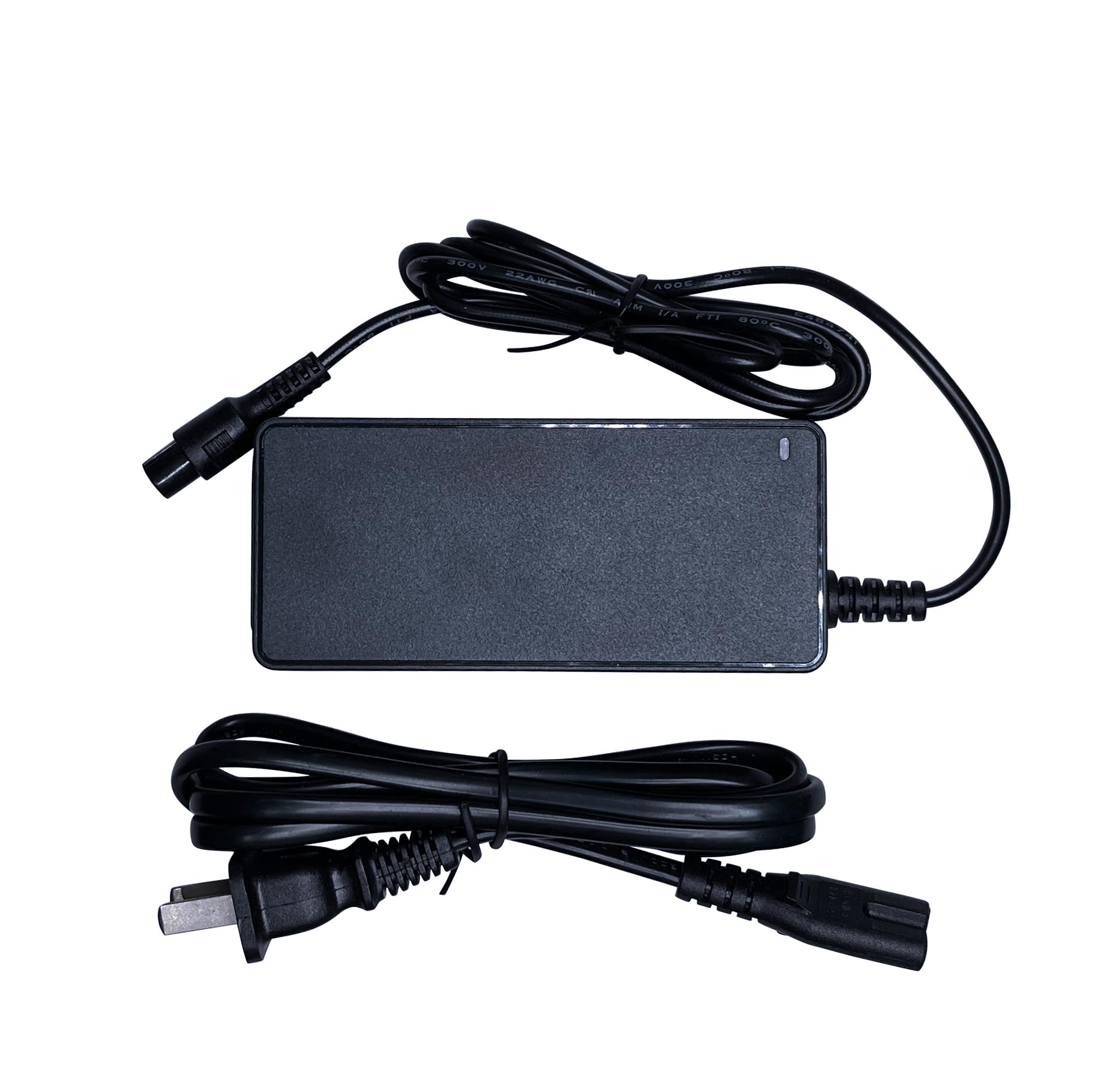 63V 1.1A Battery Charger for Segway Ninebot GoKart & S Scooter - Replacement Power Supply Cord - Perfect for Home, Outdoor & Racing Use