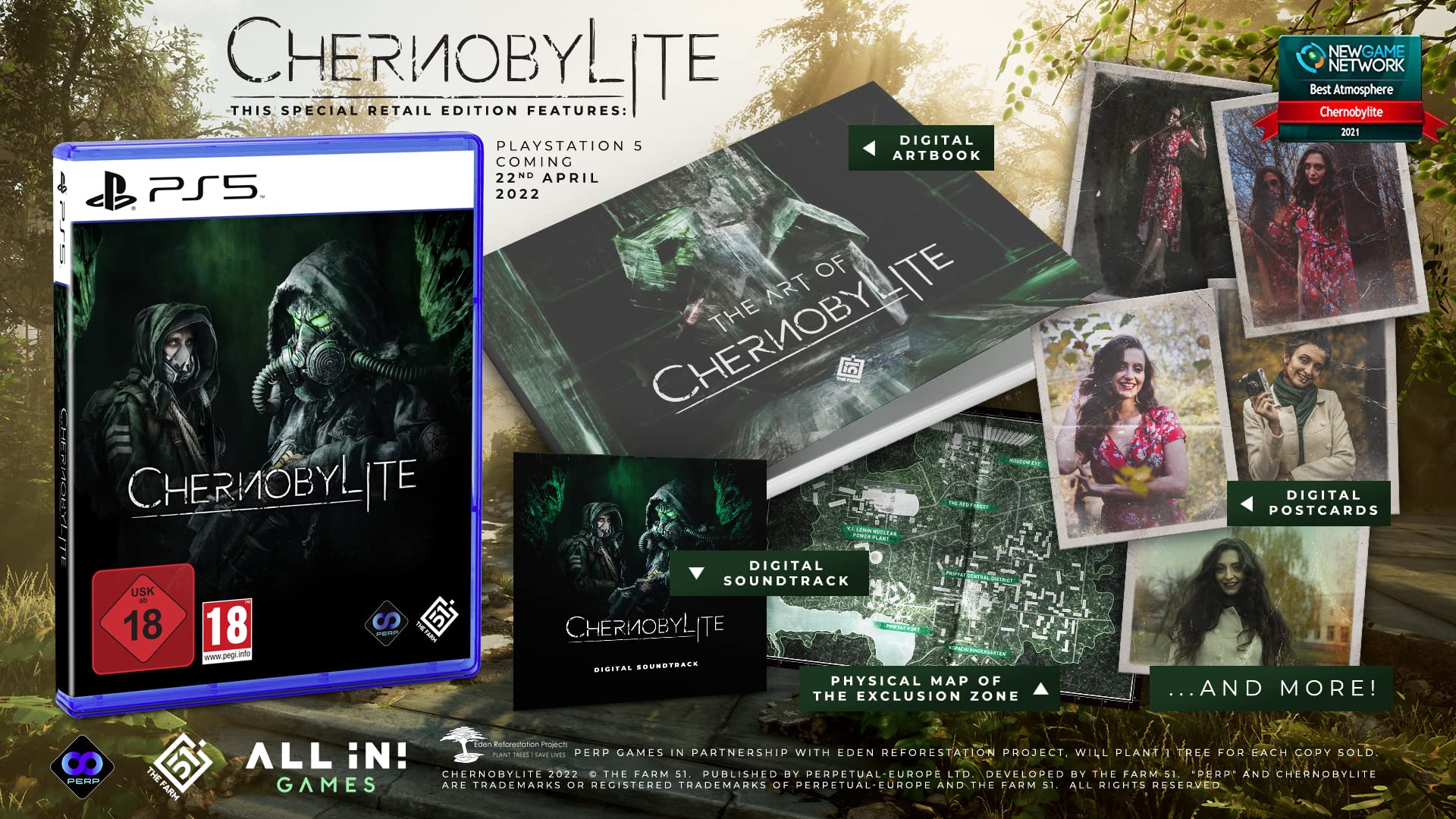 Chernobylite - Survival Horror Game for PS5 | Post-Apocalyptic Adventure | Explore Pripyat & Solve Mysteries | Perfect for Fans of Sci-Fi & Thriller Games