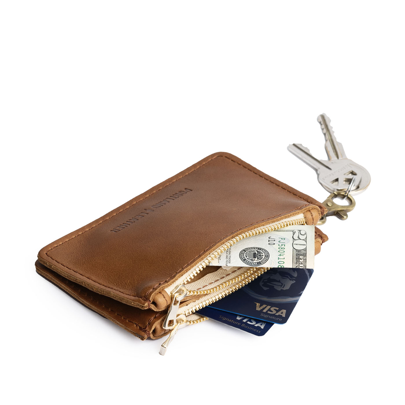 Zip Zap Duo Wallet - Slim RFID Blocking Bifold Wallet for Men & Women | Perfect for Travel, Business & Everyday Use