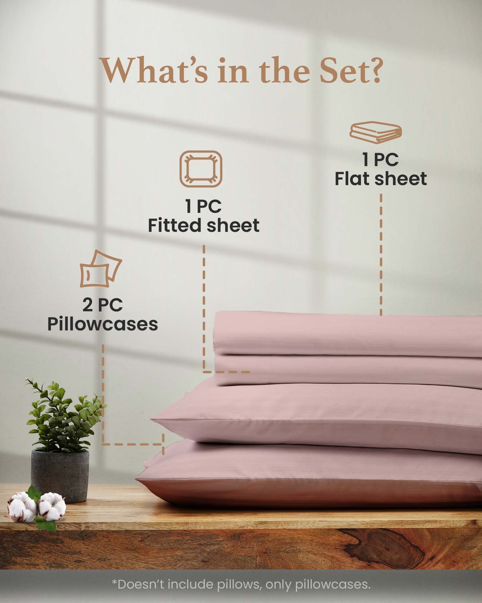 Luxury 1000 TC Egyptian Cotton Split King Sheet Set - 5 Piece 100% Cotton Sateen Sheets with 16