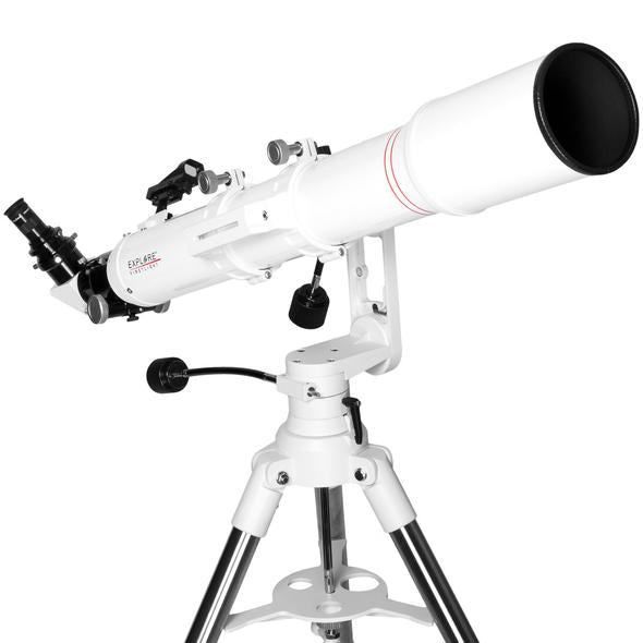 Explore Scientific FirstLight 102mm Doublet Refractor Telescope with Twilight I Alt/Az Mount - Premium Astronomy Equipment for Stargazing & Astrophotography | Perfect for Beginners & Amateur Astronomers