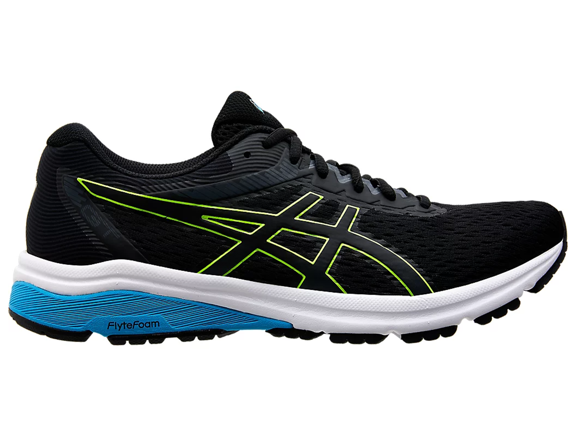 ASICS Men's GT-800 Running Shoes (2E Wide Width) - Black/White - Model 1011B069-002 | Perfect for Road Running, Jogging & Gym Workouts