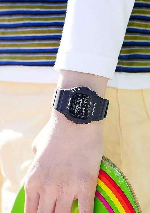 Casio G-Shock BGD565-1D Digital Sport Watch for Men - Shock Resistant, Waterproof, Solar Powered - Ideal for Outdoor Activities, Running, Hiking & Daily Wear